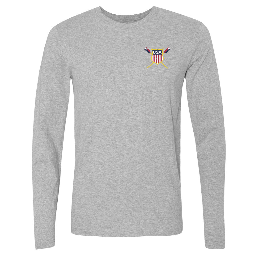USRowing Emblem Pocket Color WHT