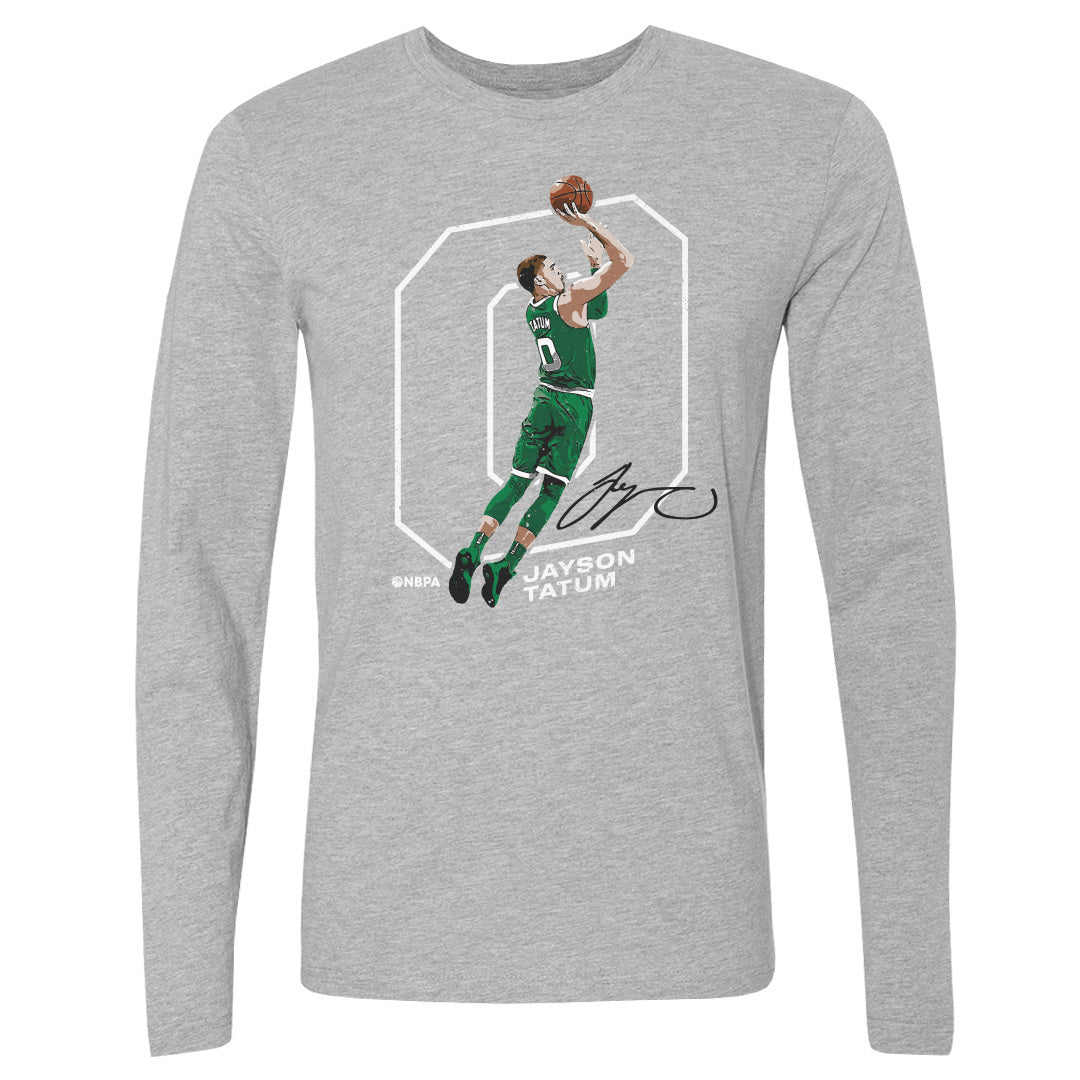 Jayson Tatum Outline W WHT