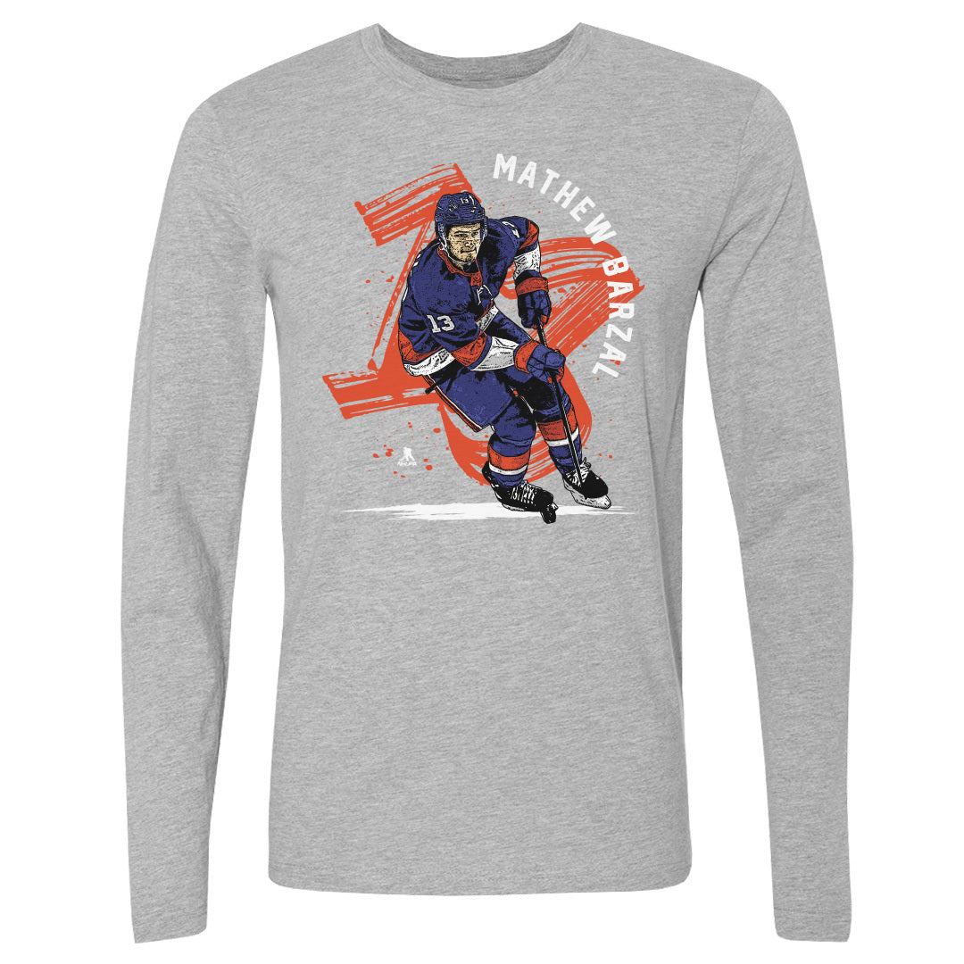 Mathew Barzal New York I Brush WHT