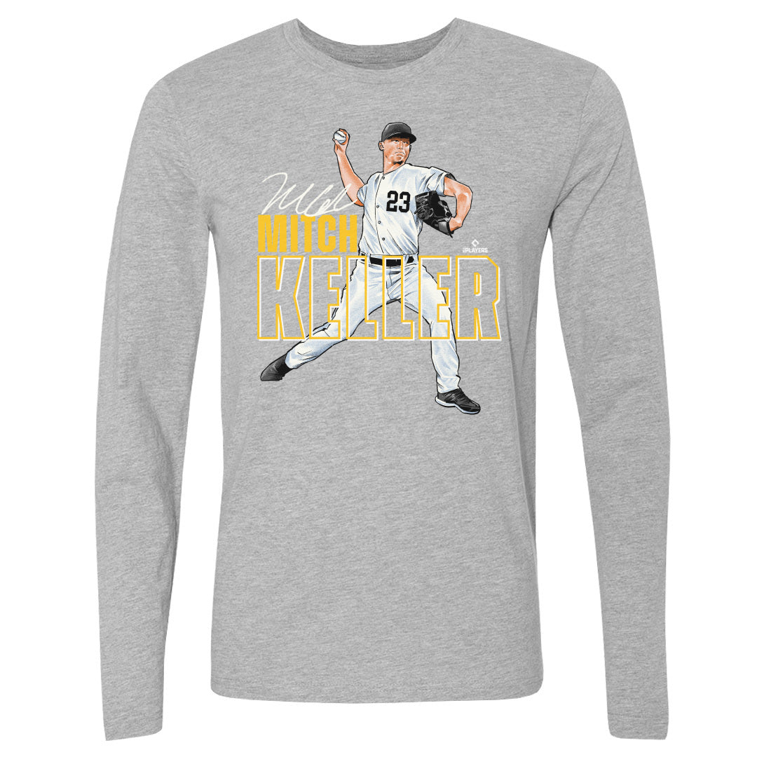 Mitch Keller Pittsburgh Stance WHT