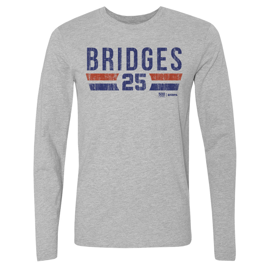 Mikal Bridges New York Knicks Font