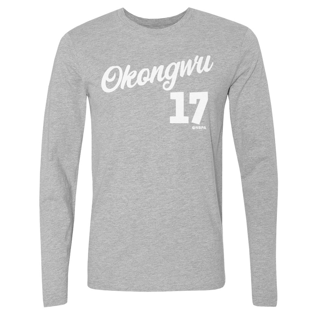 Onyeka Okongwu Atlanta Script WHT