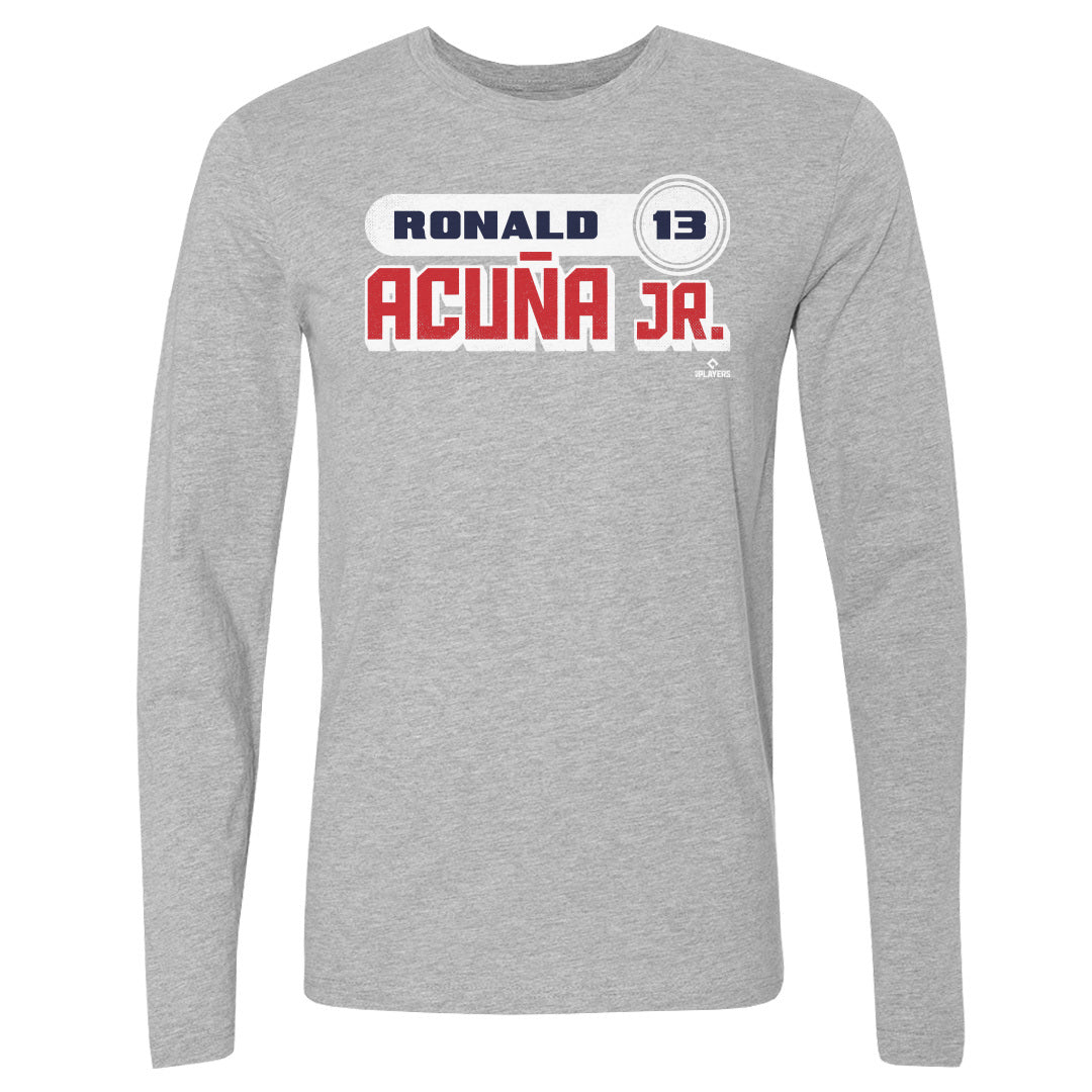 Ronald Acuna Jr. Retro Font WHT