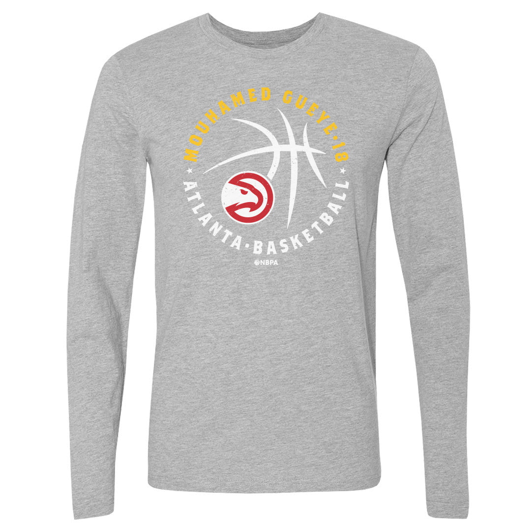 Mouhamed Gueye Atlanta Hawks Player Ball WHT