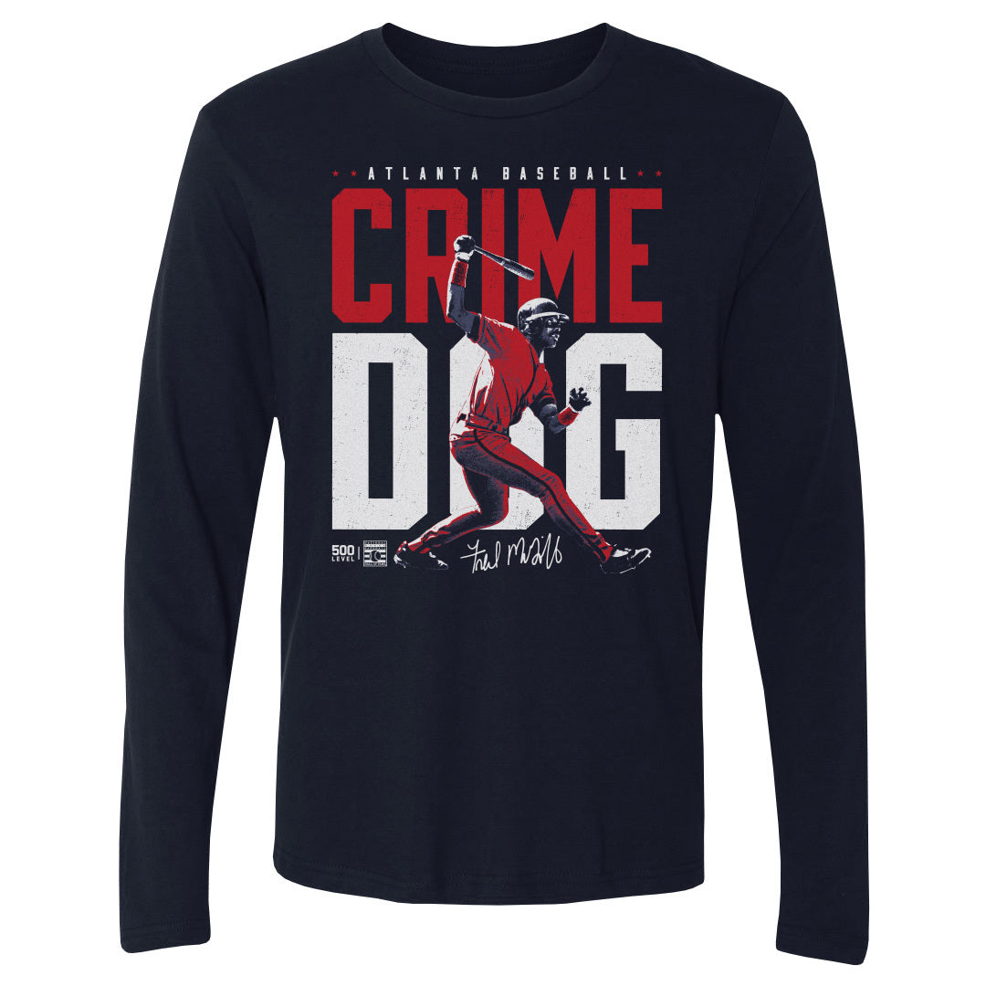 Fred McGriff Atlanta Crime Dog WHT