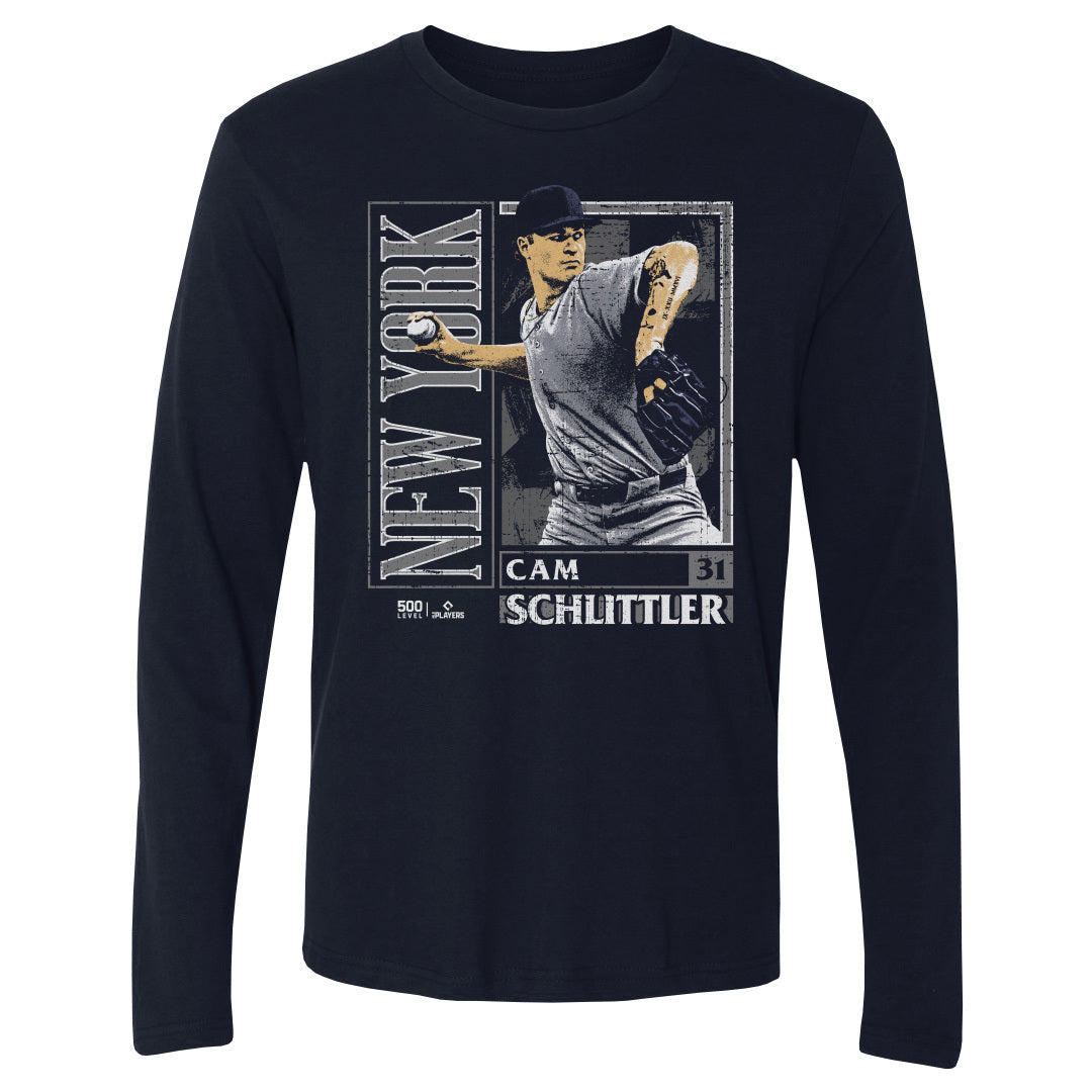 Cam Schlittler New York Y Card Style WHT