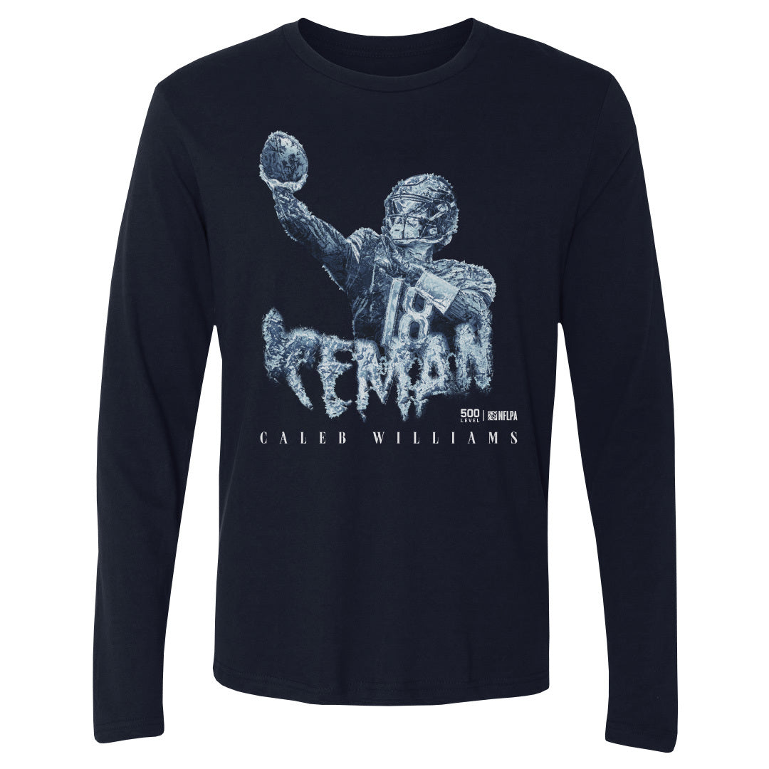 Caleb Williams Chicago Iceman Throw WHT