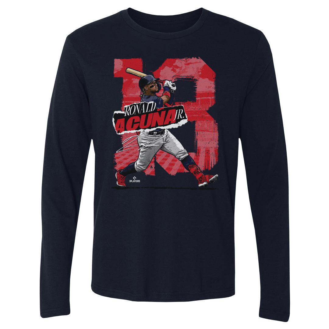 Ronald Acuna Jr. Atlanta Rough WHT