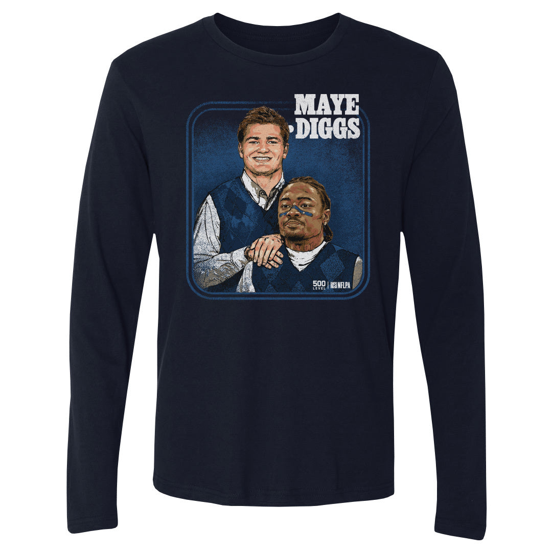 Drake Maye & Stefon Diggs New England Step Brothers WHT