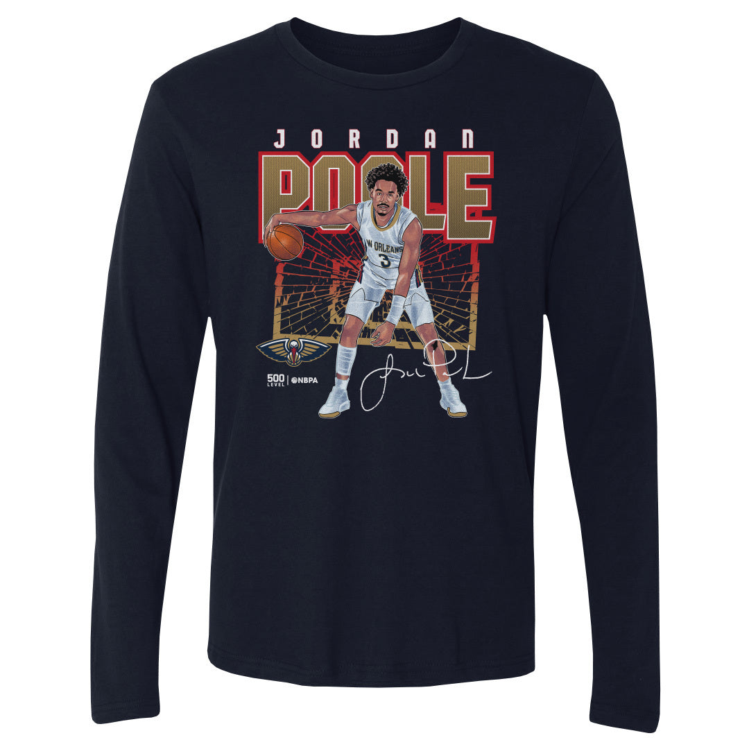Jordan Poole New Orleans Pelicans Shattered WHT