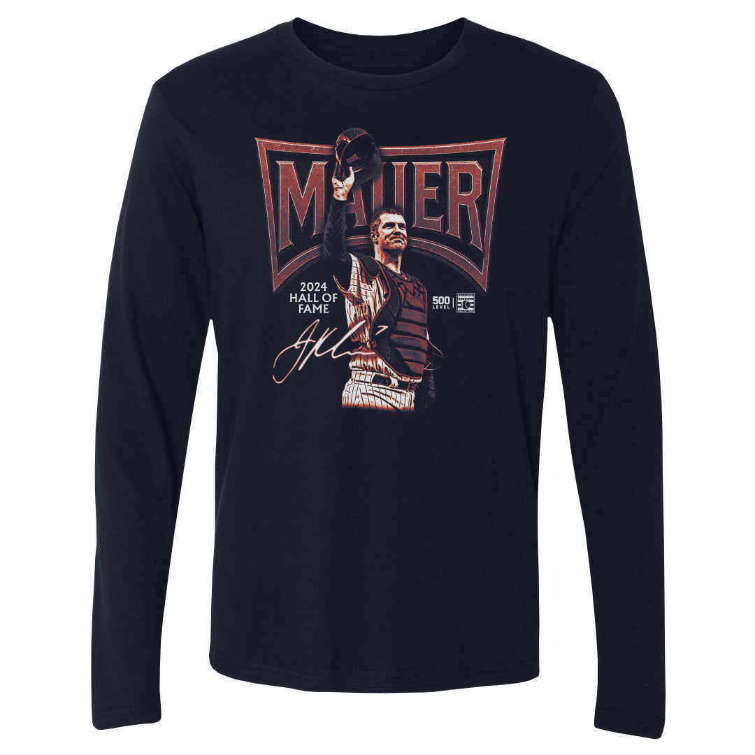 Joe Mauer Minnesota Banner Bitmap WHT