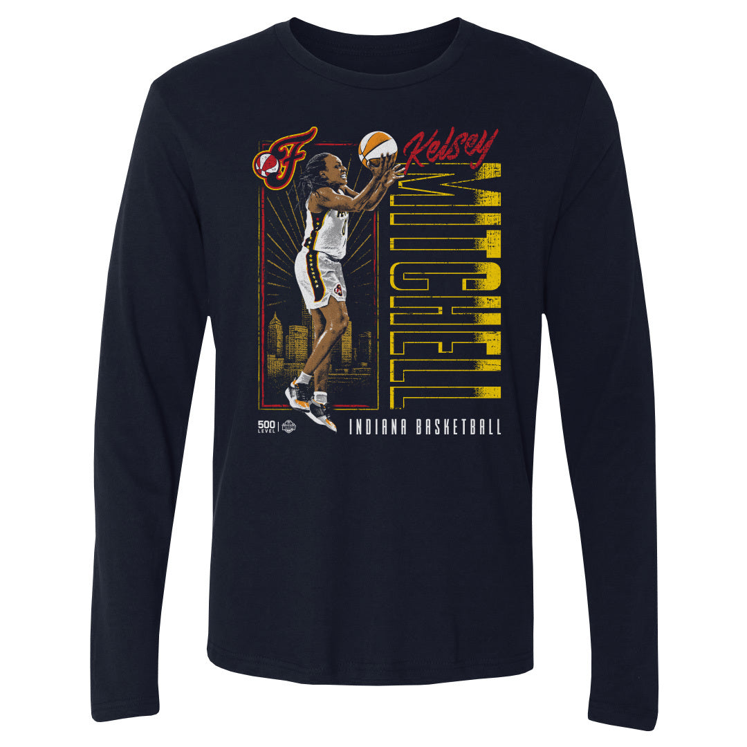 Kelsey Mitchell Indiana Fever Vertical Name WHT