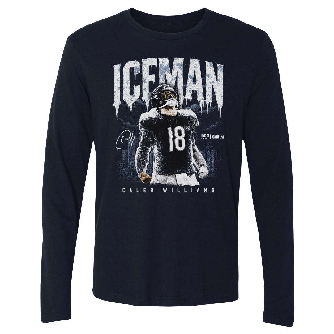 Caleb Williams Chicago Iceman WHT