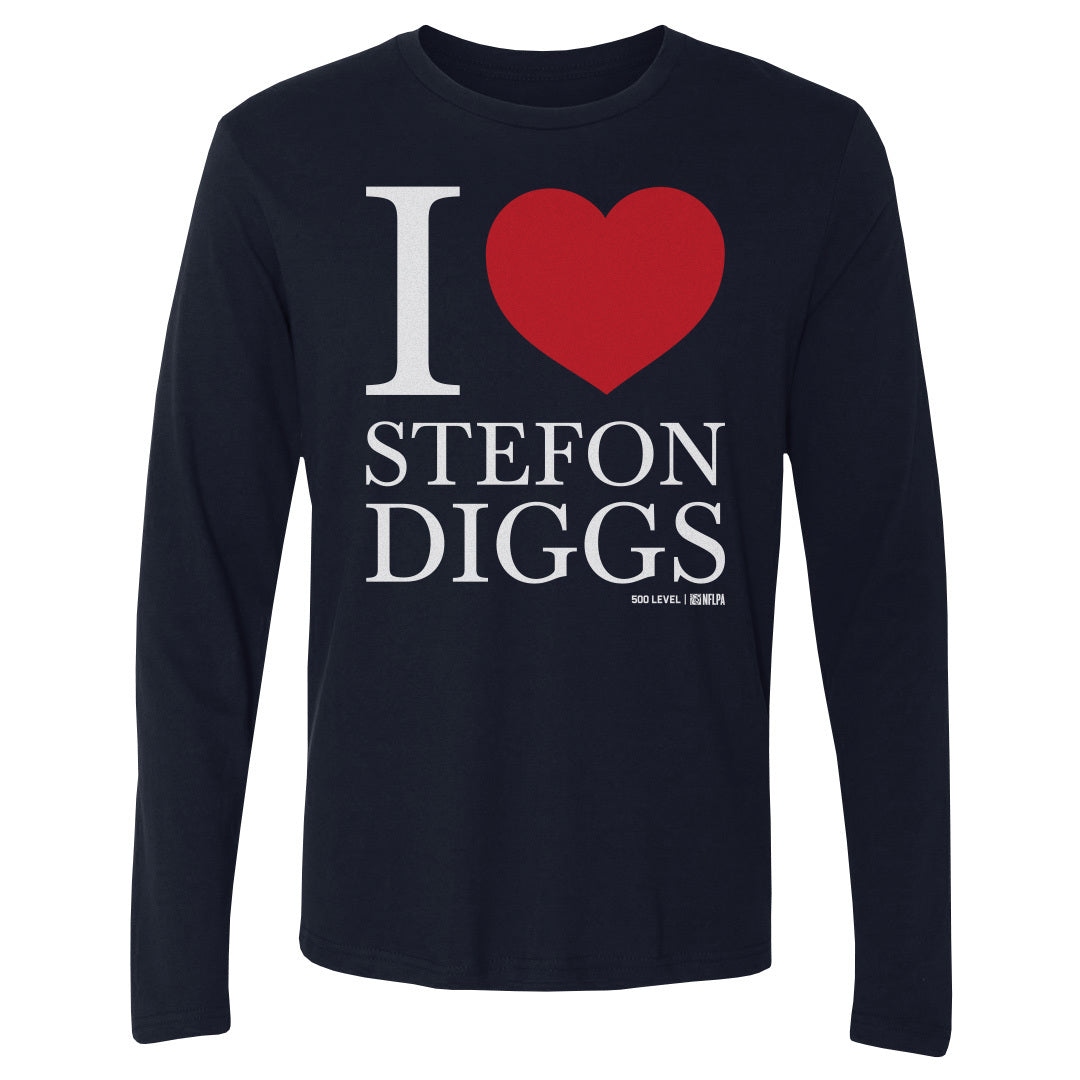 Stefon Diggs New England I Love WHT