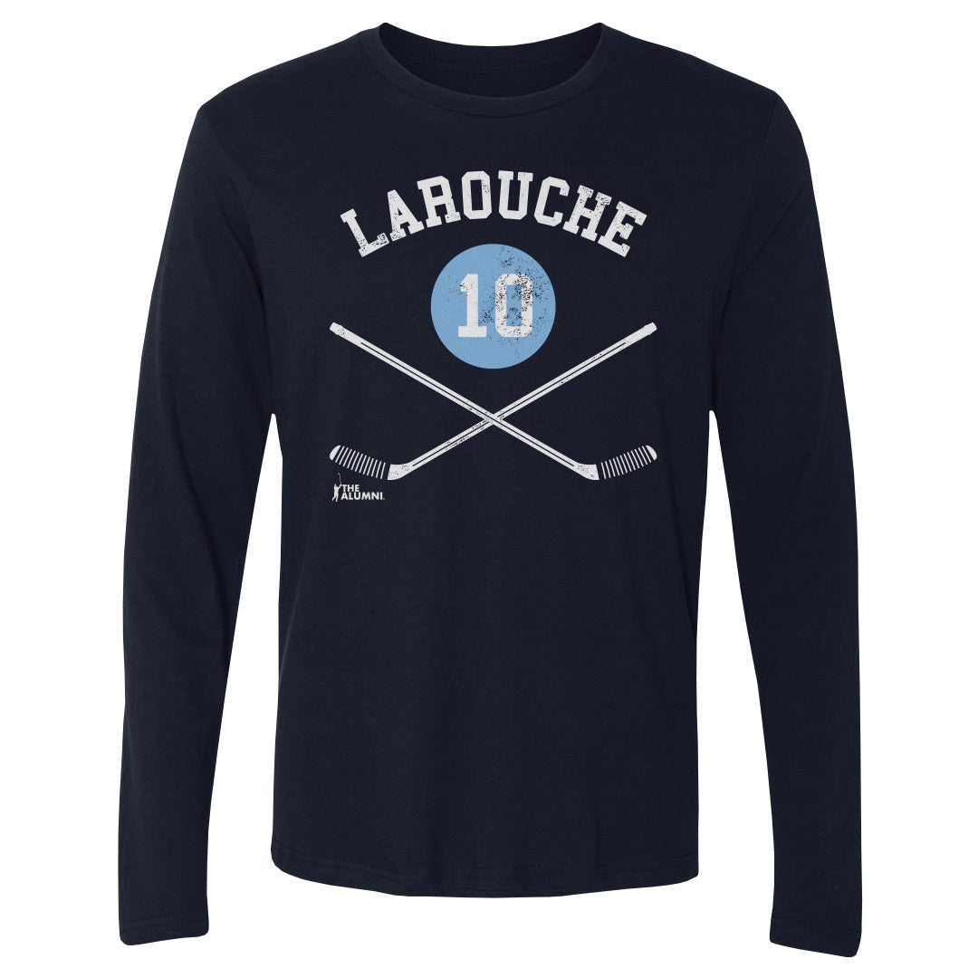 Pierre Larouche Pittsburgh 10 Sticks WHT