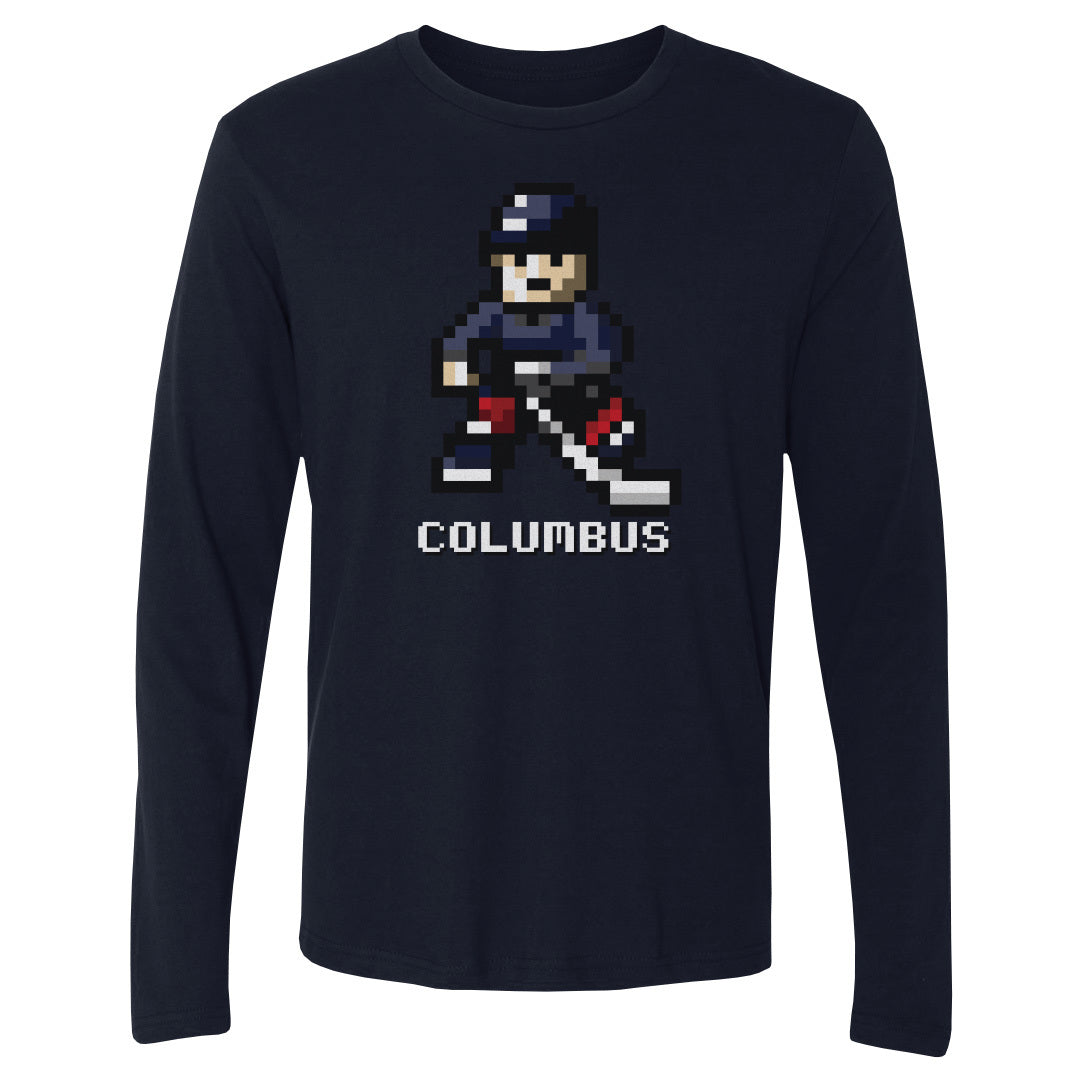 Columbus Hockey 8-bit WHT