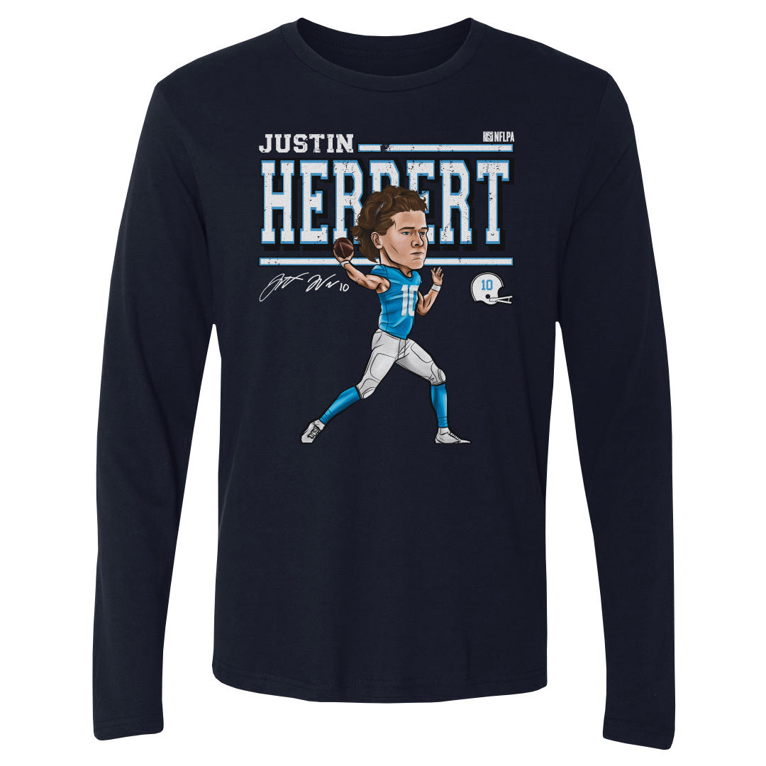 Justin Herbert Cartoon WHT