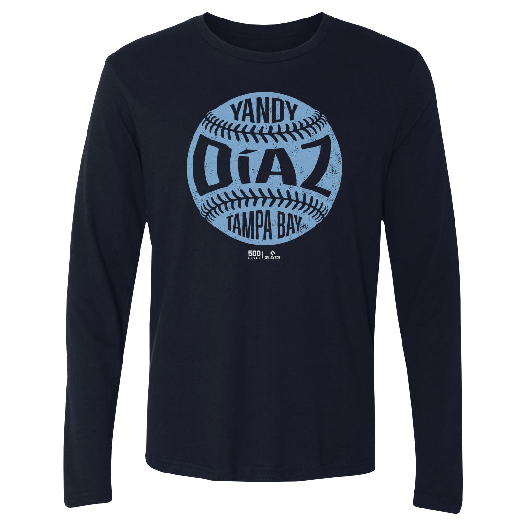 Yandy Diaz Tampa Bay Vintage Baseball WHT
