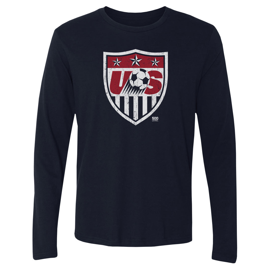 U.S. Soccer Retro Emblem WHT
