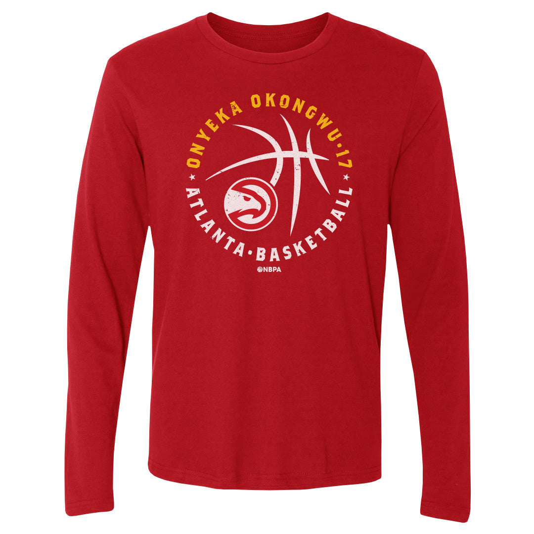 Onyeka Okongwu Atlanta Hawks Player Ball WHT