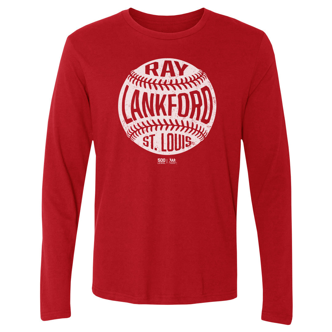 Ray Lankford St. Louis Vintage Baseball WHT