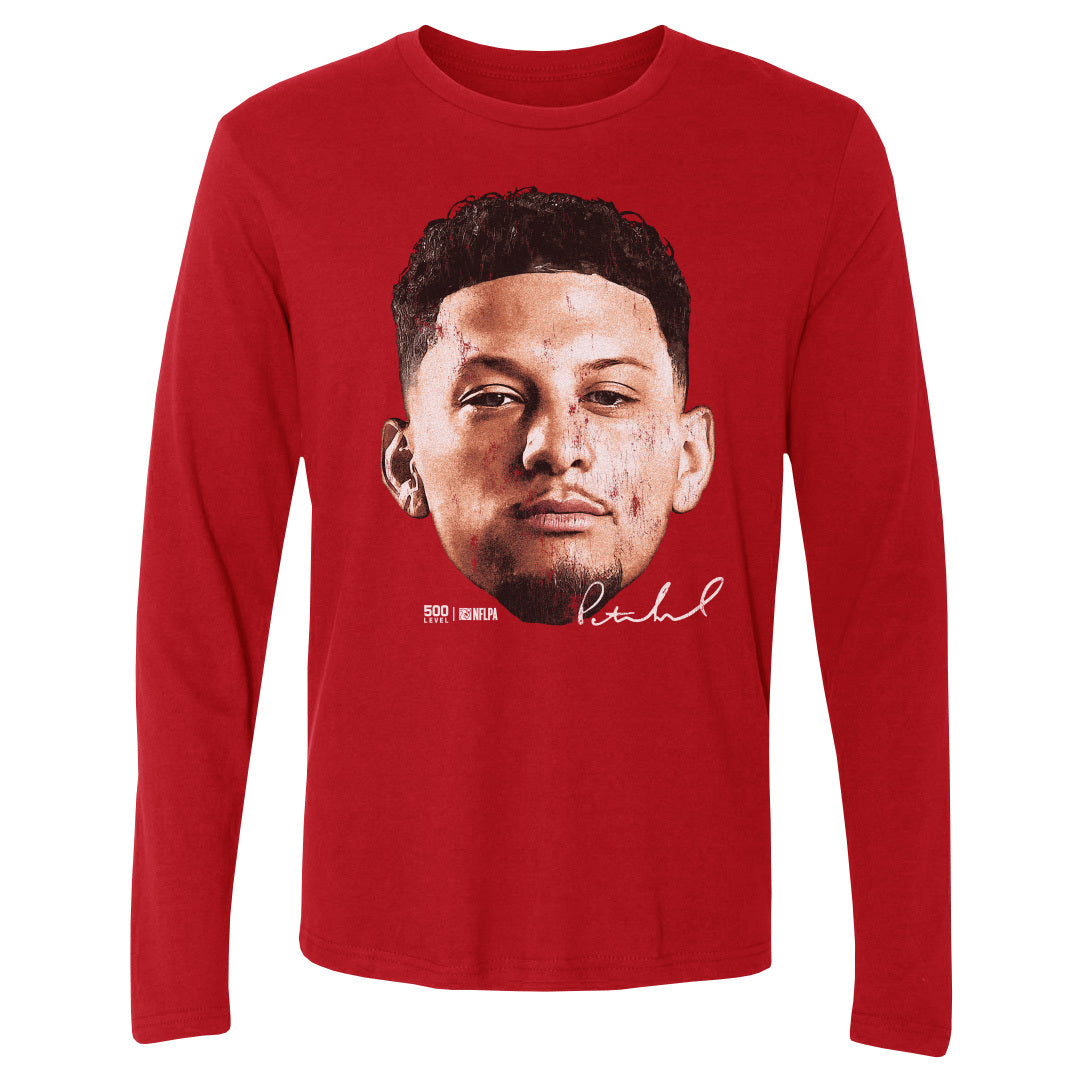 Patrick Mahomes Kansas City Vintage Head WHT