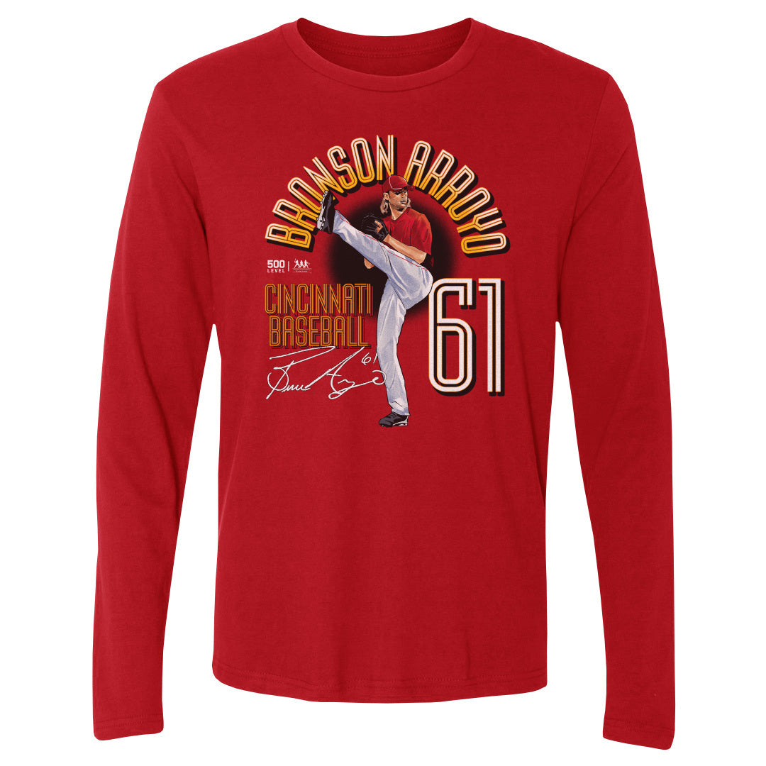 Bronson Arroyo Cincinnati Name Arc WHT