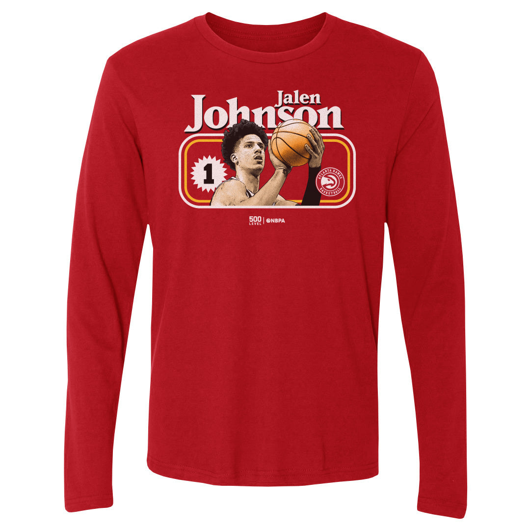 Jalen Johnson Atlanta Hawks Cover WHT