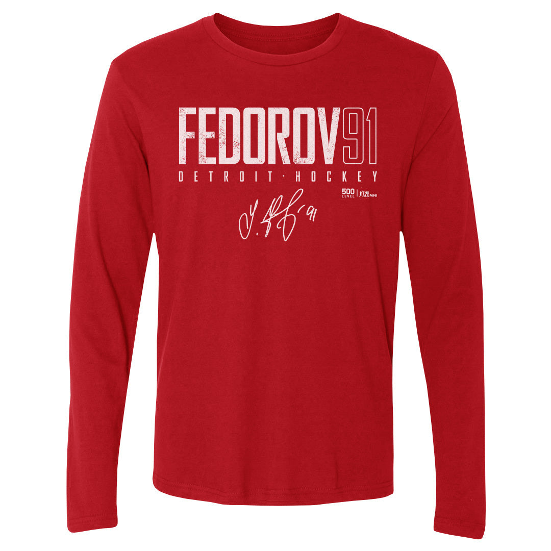 Sergei Fedorov Detroit Elite WHT
