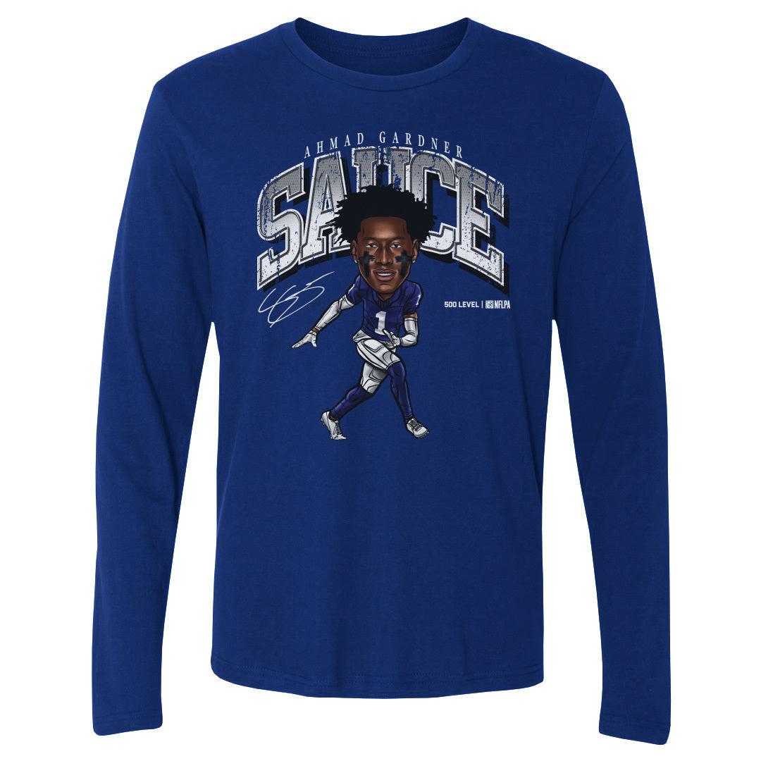 Sauce Gardner Indianapolis Cartoon WHT