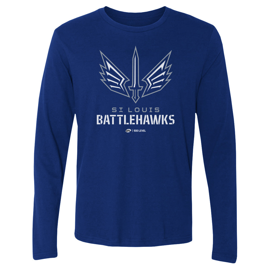 St. Louis Battlehawks Primary Logo WHT