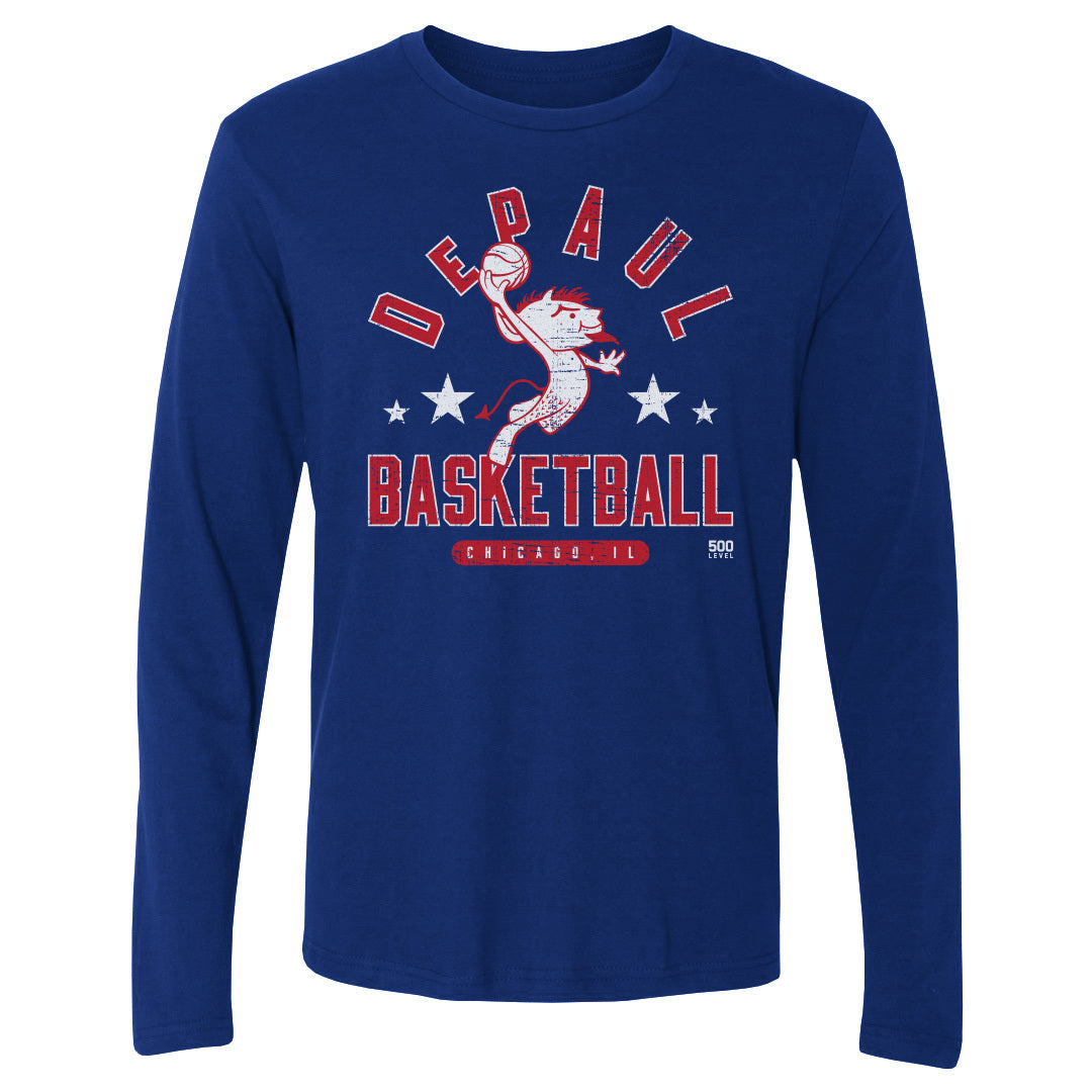DePaul Blue Demons Vintage Basketball WHT