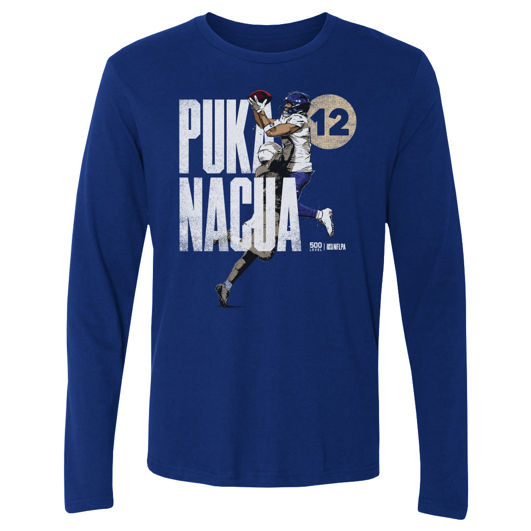 Puka Nacua Los Angeles R Player Name WHT