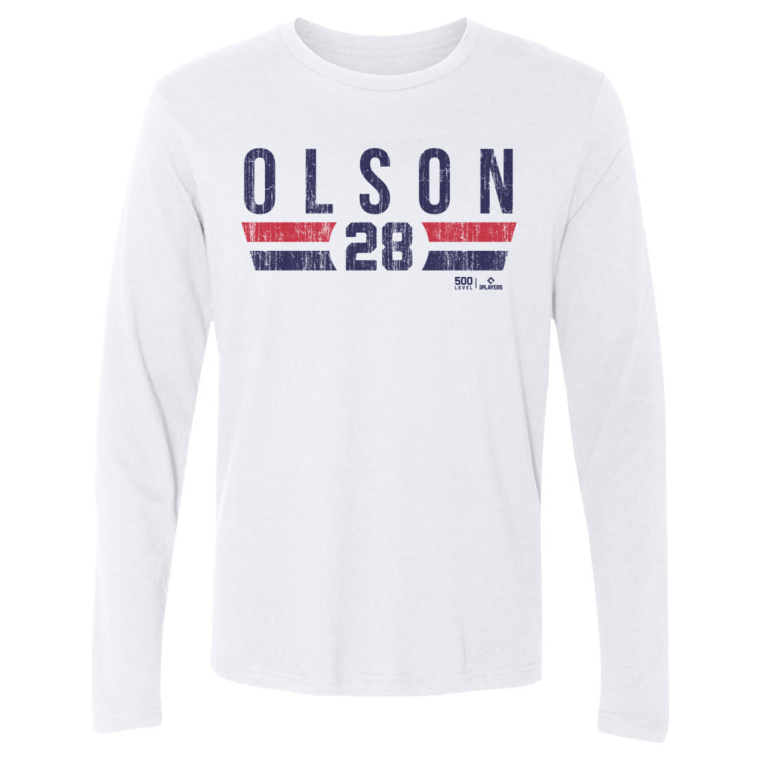 Matt Olson Atlanta Font