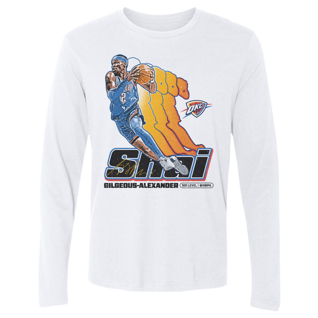 Shai Gilgeous-Alexander Oklahoma City Thunder Retro