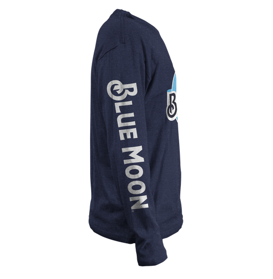 Blue Moon Long Sleeve Shirt Navy Blue