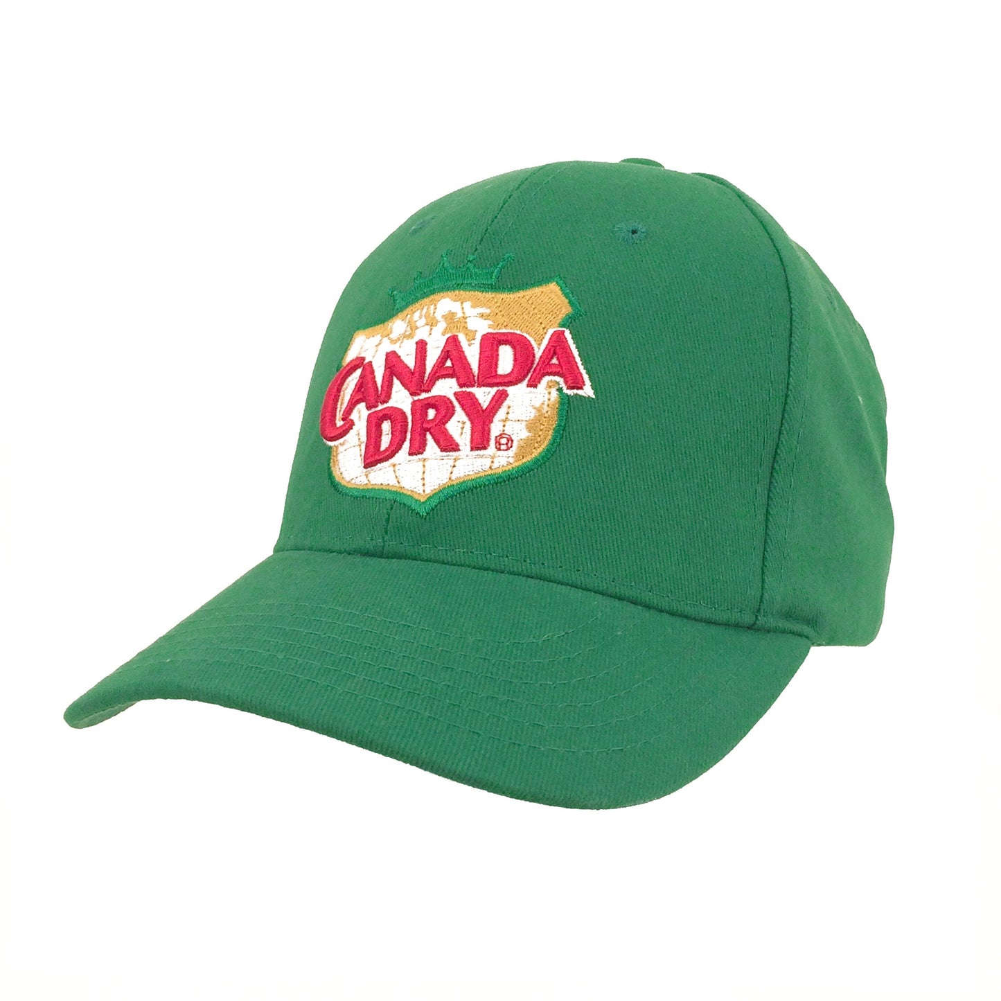 Canada Dry Ginger Ale Logo Adjustable Hat Green