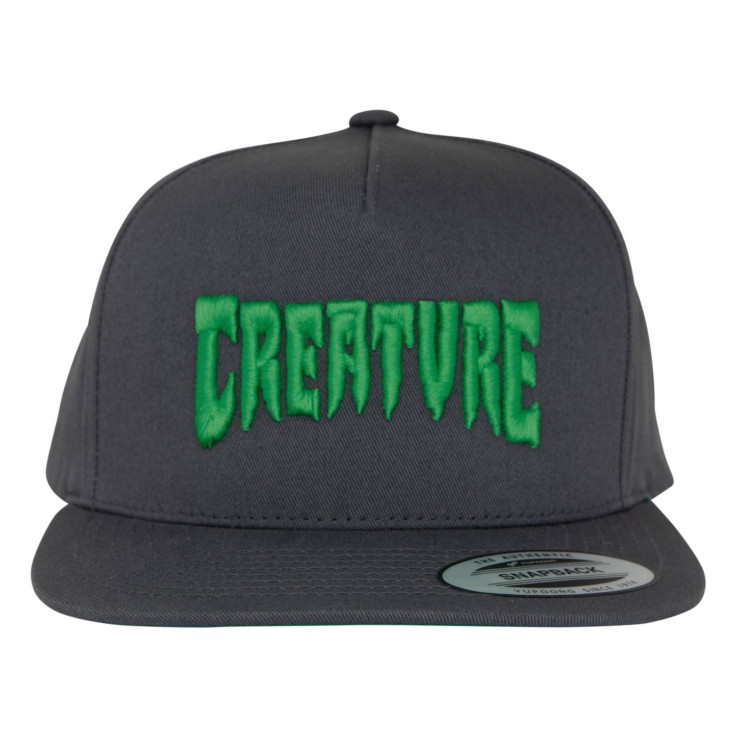Creature Mono Logo Snapback Structured Hat
