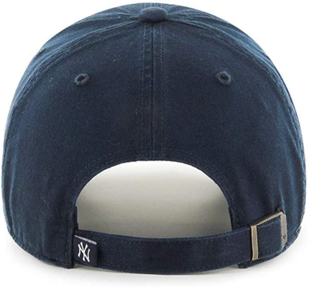 47 Brand MLB New York Yankees Clean Up Hat Adjustable Baseball Cap Navy