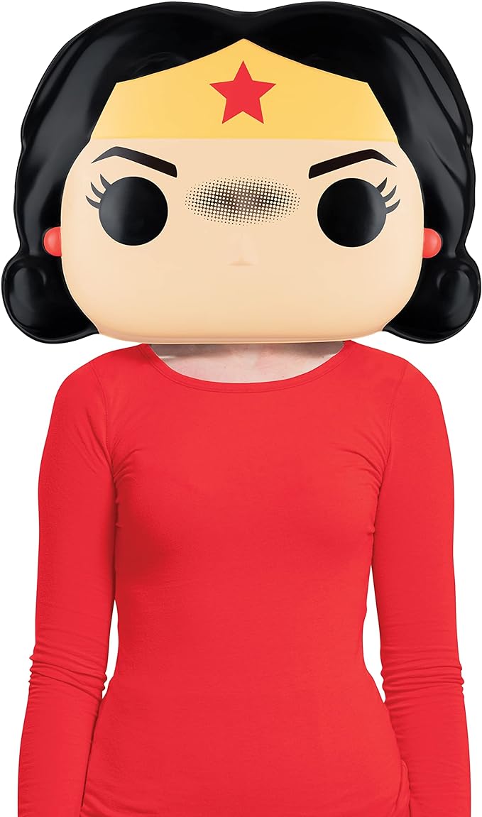 Pop! Funko Wonder Woman Vacuform Plastic Adult Mask