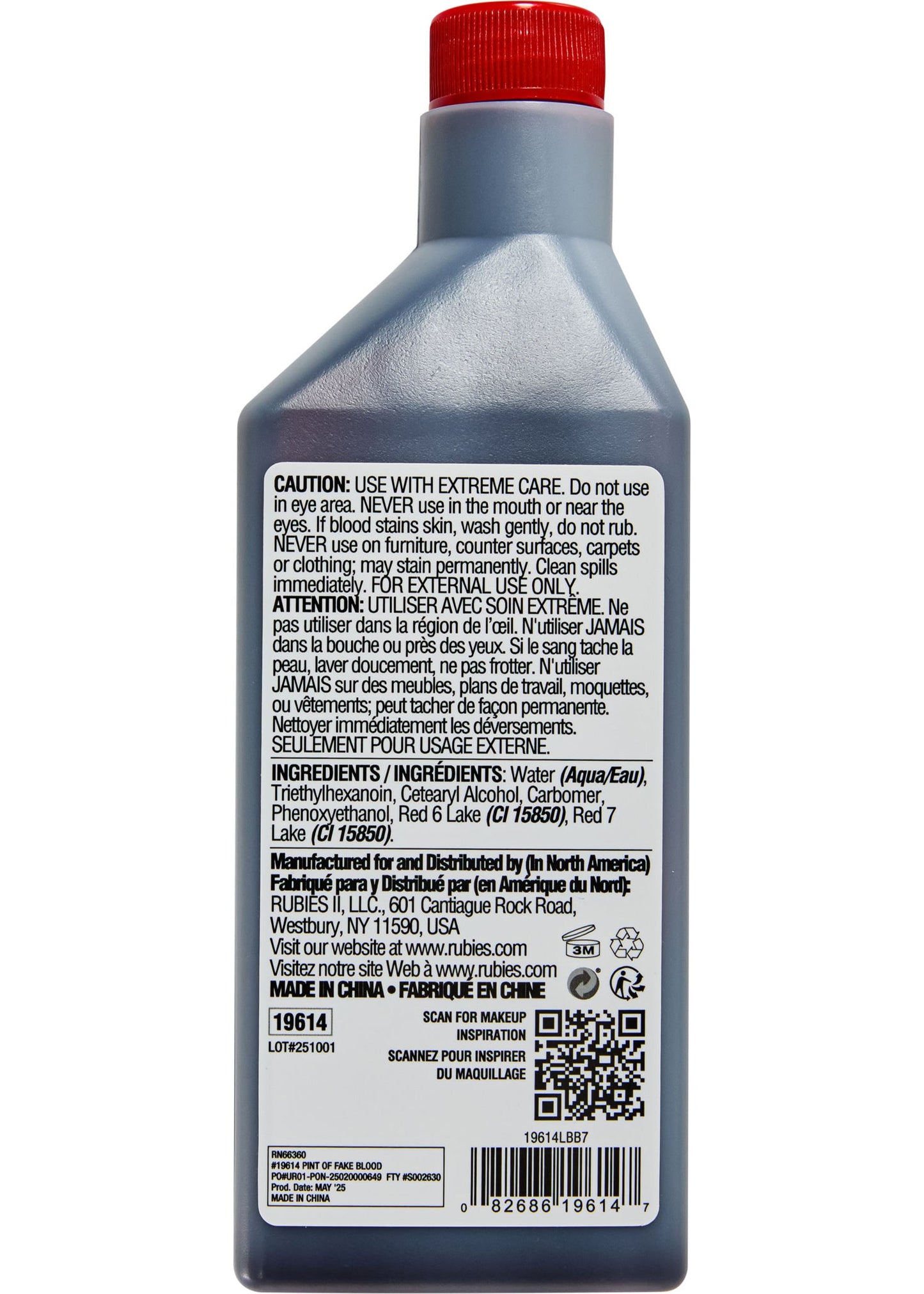 Rubie's Theatrical Fake Blood 1 Pint