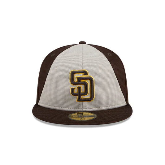 San Diego Padres - Brown 59Fifty Batting Practice Snapback Adjustable Hat New Era