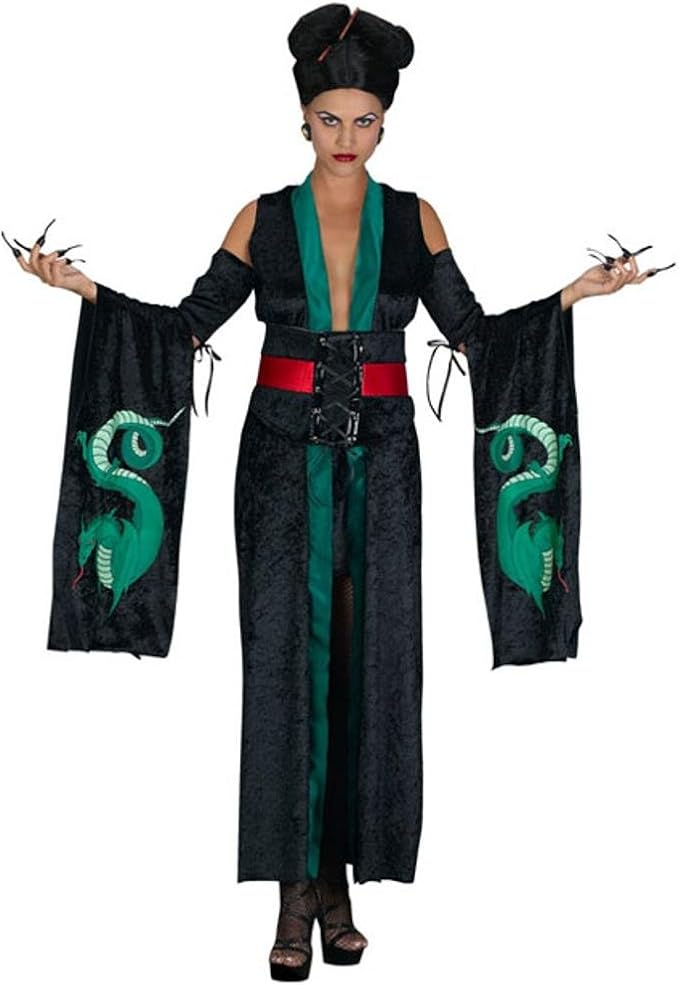 Women's Gothic Geisha Costume