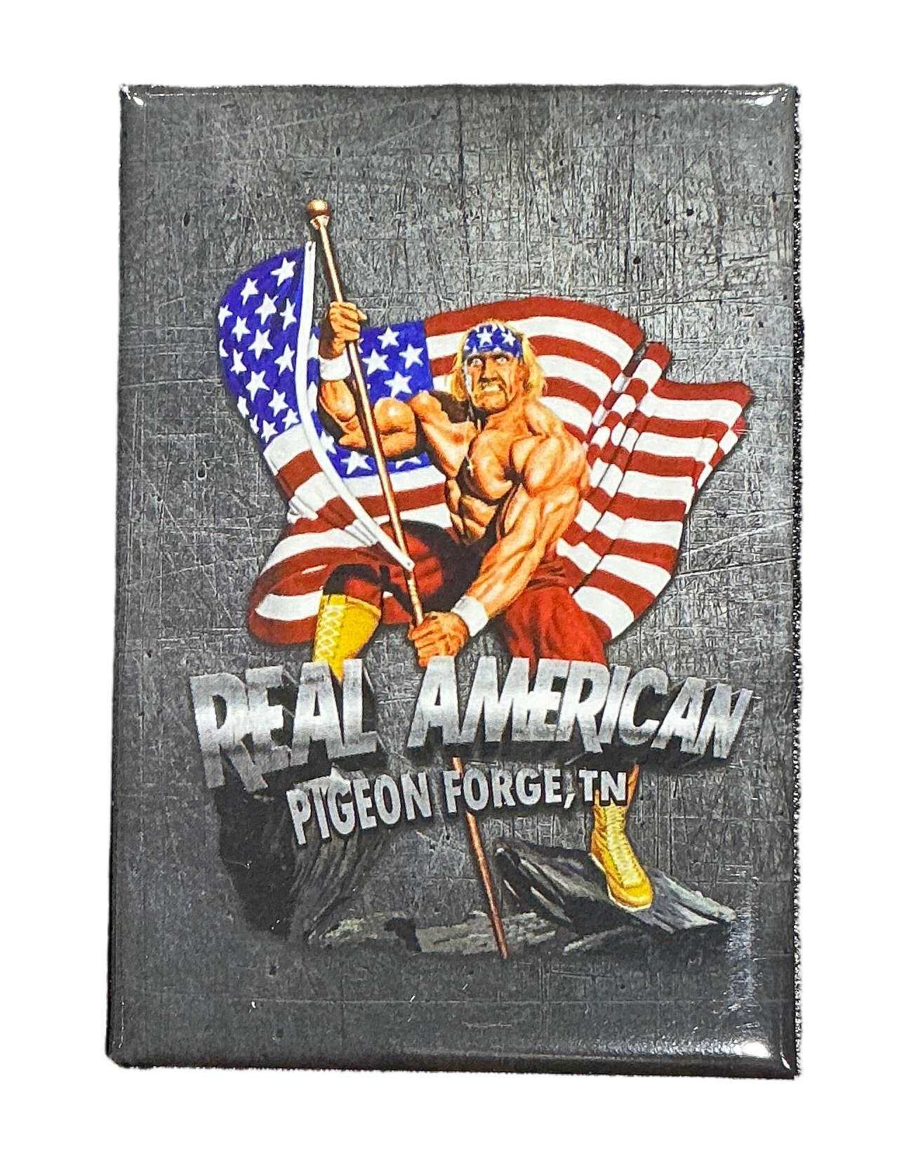 Hulk Hogan Real American Victory 2024 Flat Magnet