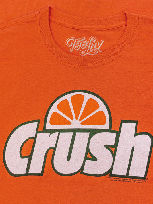 Orange Crush Logo Mens T Shirt Orange