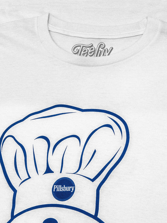 Pillsbury Doughboy Poppin' Fresh Mens T Shirt White