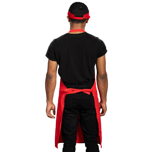 Los Pollos Hermanos: Bad Chicken Man Restaurant Apron and Visor Halloween Costume Cosplay