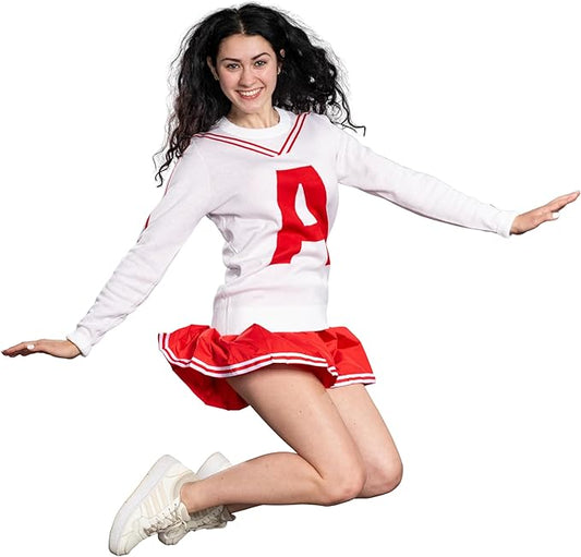 Betty Nerd Pi Delta Adams College Replica Cheerleader Halloween Cosplay Costume
