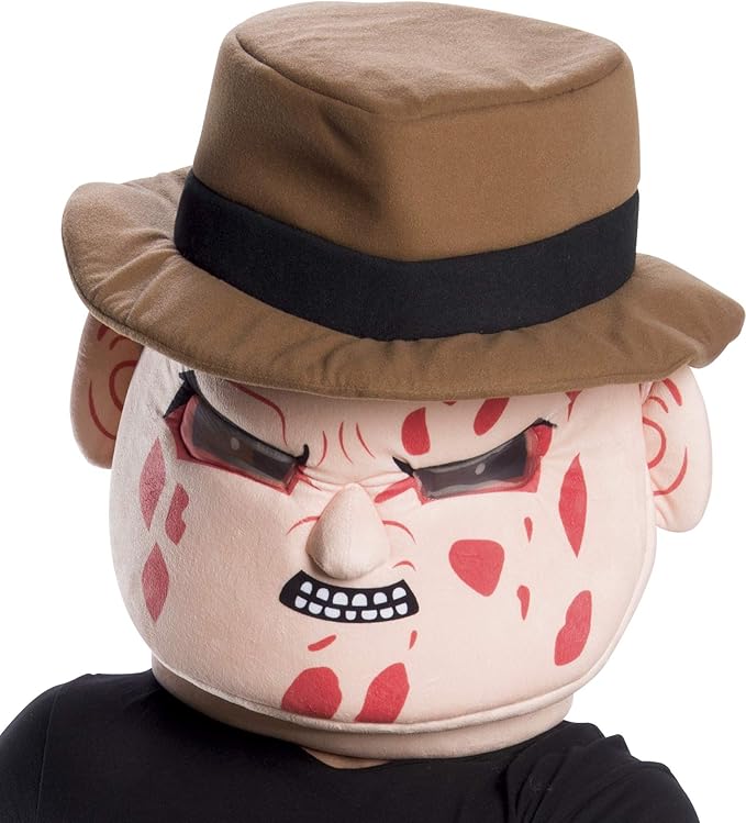 Freddy Krueger Plush Adult Mask Nightmare on Elm Street