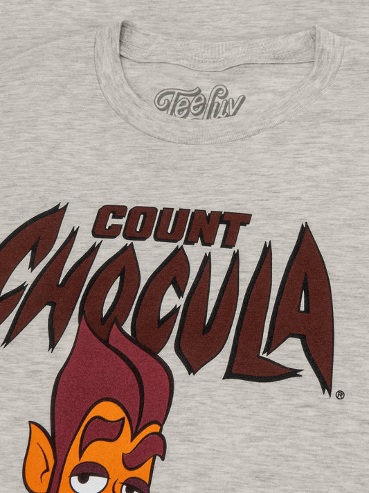 Retro Count Chocula Monster Cereal Mascot Mens T Shirt Oat Heather